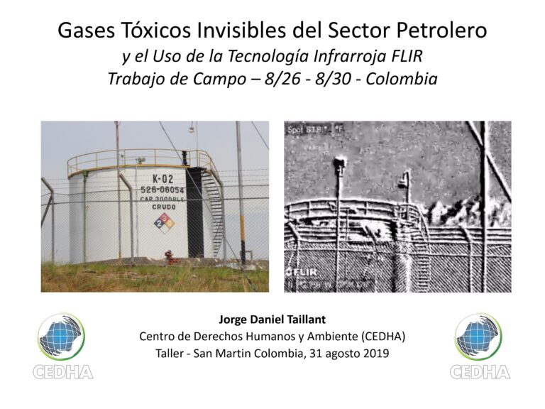 Gases tóxicos invisibles del sector petrolero y el uso de la tecnologia de información FLIR